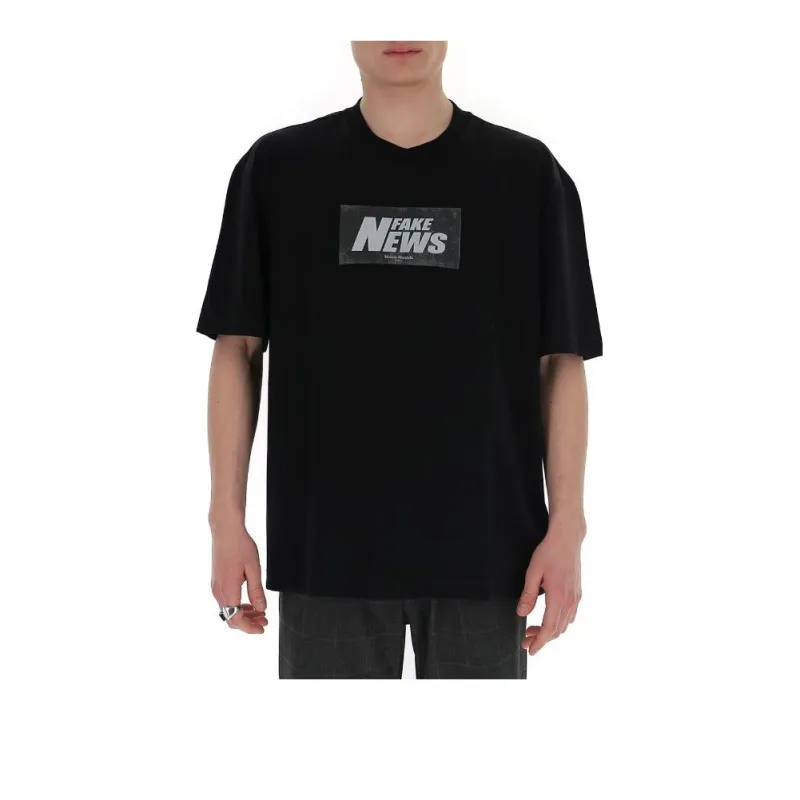 Maison Margiela T Shirts Men Black-0
