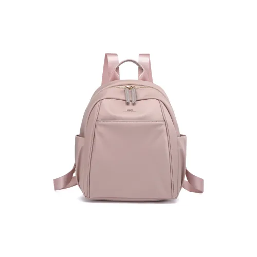 SEPTWOLVES Fabric Backpack Women's Dusty Pink