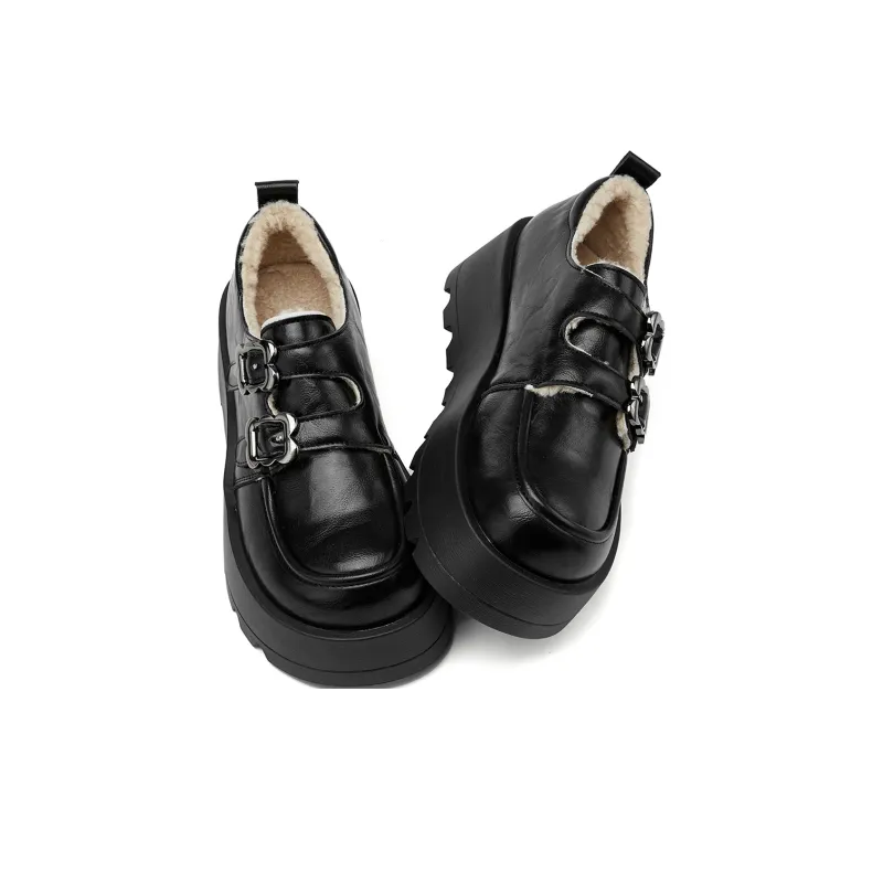 La Chapelle Loafers Women's Black-3