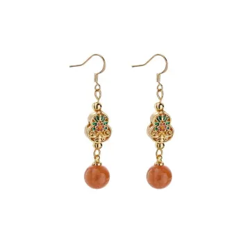 SHARK BABY Colored Glaze Earrings Women's