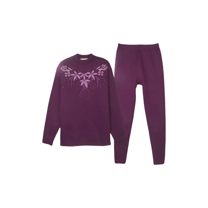 Lan Miao Women's Thermal Sets-5