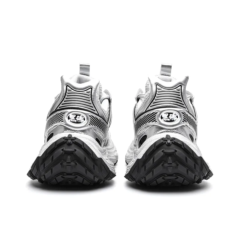 MVA Non slip Wear resistant Impact resistant Low Top Chunky Sneakers Unisex-3