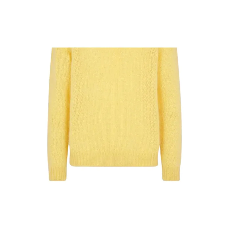 FENDI Long Sleeved Crewneck Knitted Jumper-4