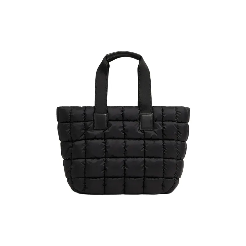 Moncler Fabric Tote Bag Shopping Bag Handbag Women's Black-2