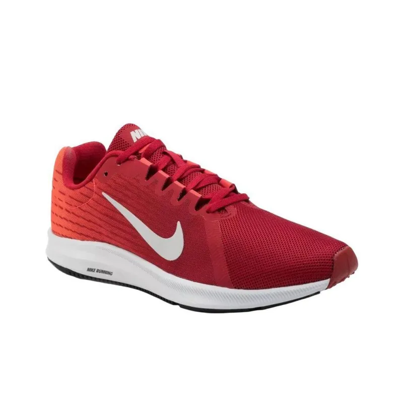 Nike Downshifter 8 Anti-Slip Wear-Resistant Low-Top Casual Running Shoes Men's Red-1