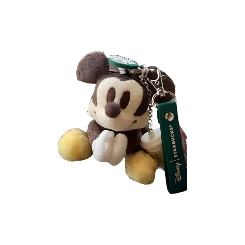 Disney Starbucks Collaboration Dolls Plush Pendant Small Size Tall