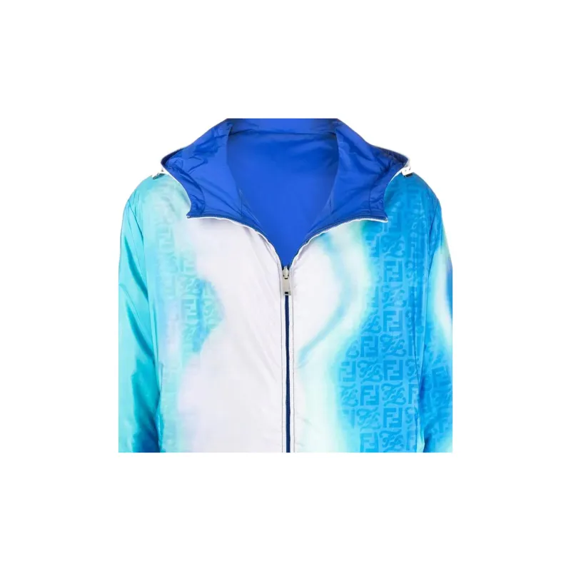 FENDI Jackets Men Blue-3