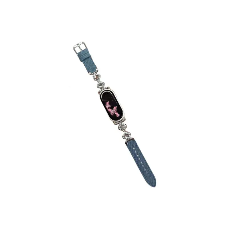 Fly Xiaomi Compatibility Watch Band Denim Material-0