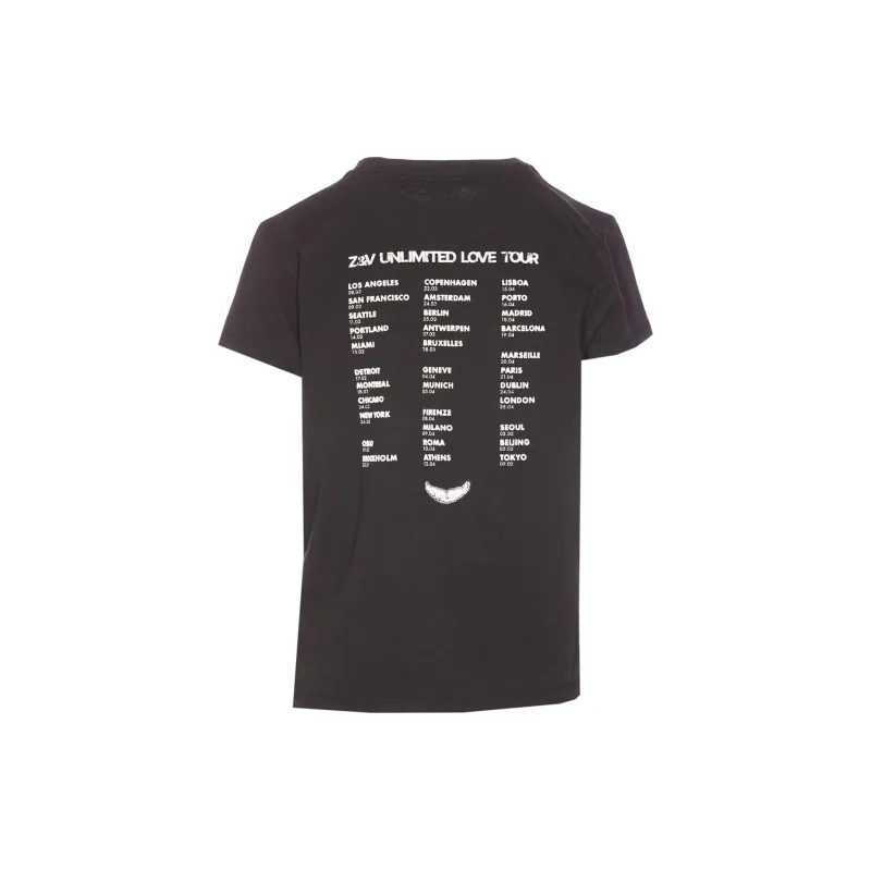 Zadig & Voltaire Zadig Voltaire Love Printed T Shirt-1