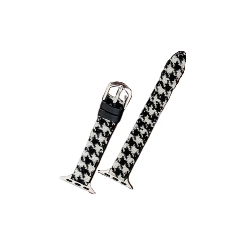 Warbler Dew Apple Compatibility Watch Band Leather Material-5