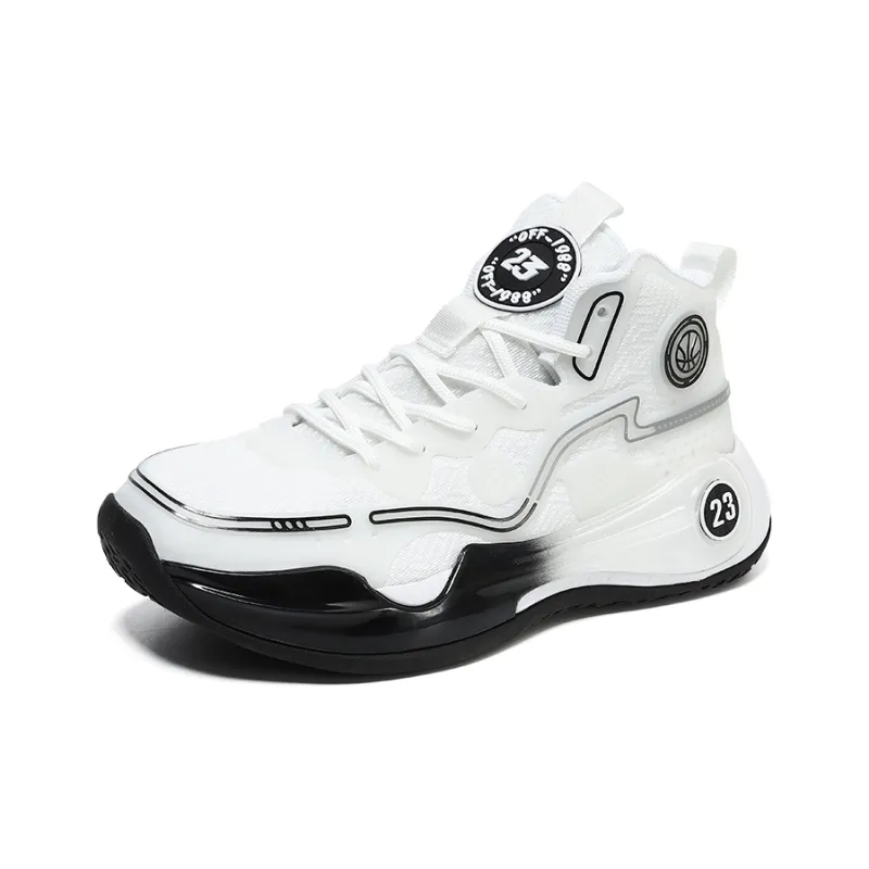 AMICNIEGD Slip Resistant, Abrasion Resistant, Breathable High Top Basketball Shoes Men's-10