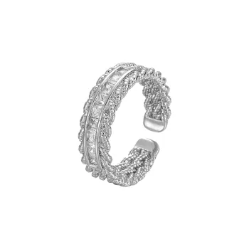 MISS XIA JWY High Quality Copper Silver Plated Rings Women's