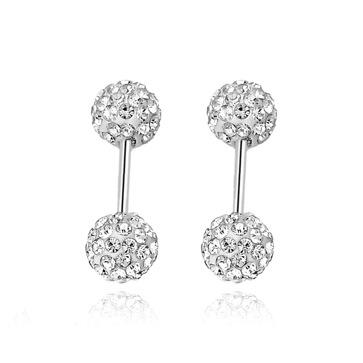 LINGJIE Alloy Stud Earrings Unisex-7