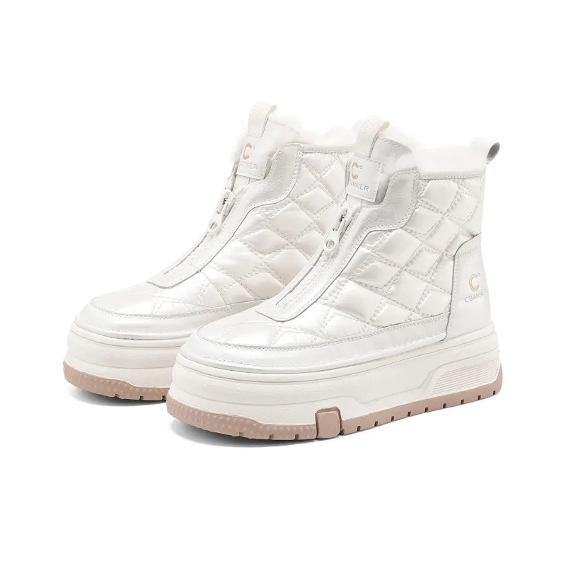 C°BANNER Warm And Wear-Resistant Short Snow Boots Women's-2