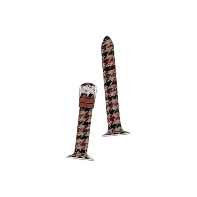Warbler Dew Apple Compatibility Watch Band Leather Material-8