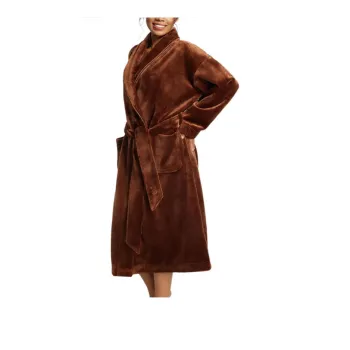 Victoria's Secret THE MIX Pajama Robe Bath Robes Women's Dark Brown