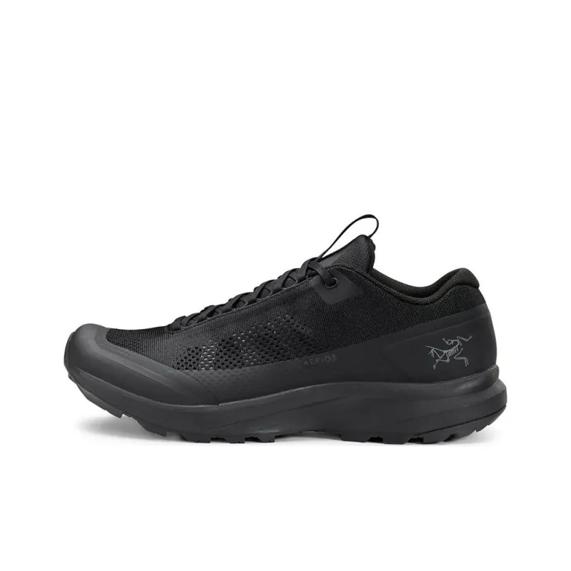 Arcteryx Aerios Cushioning Wear-Resistant Low-Top Running Shoes Men's Black-0