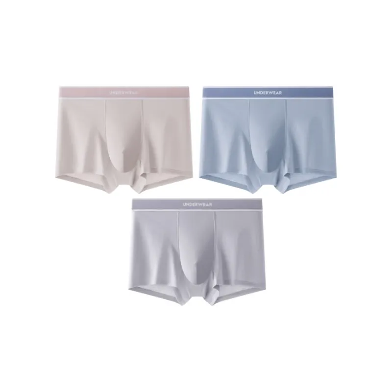 Qiao Ni Tong Underpants Men's 3 Pack-5
