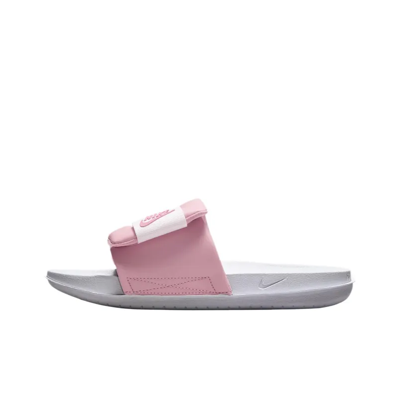 Nike Offcourt Adjust Slide Slip Resistant Slide Slippers Women's White Pink-0