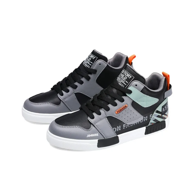King Jinmai Warm Mid Top Skateboard Shoes Men's-12