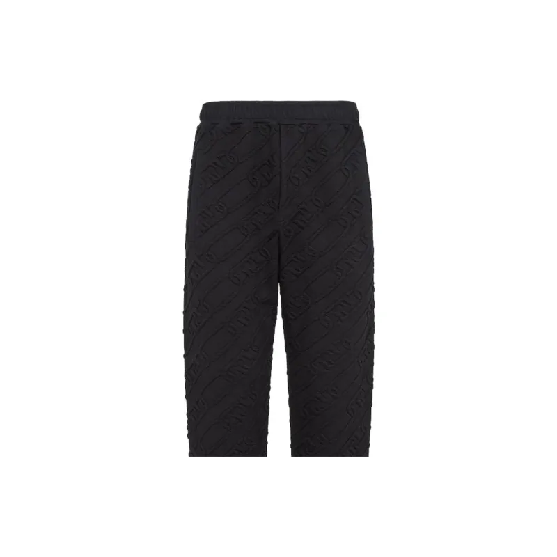 FENDI Logo embossed Track Pants-4