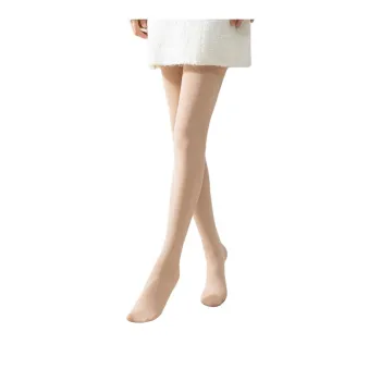 MIIOW Pantyhose Women's 1 Pack Black Transparent Skin