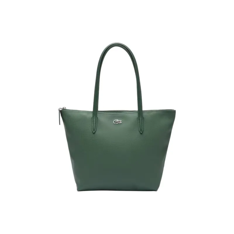 LACOSTE PVC Tote Bag Shopping Bag Handbag Regular Women's Coriander Green-0