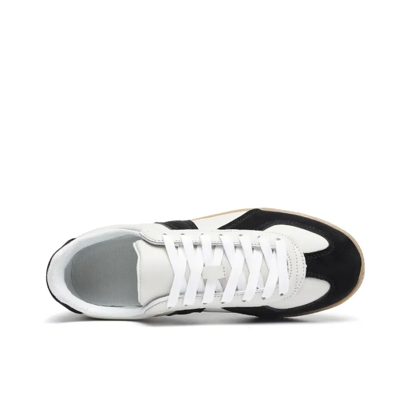 JANECO Anti Slip Wear Resistant Low Top Skateboard Shoes Unisex-3