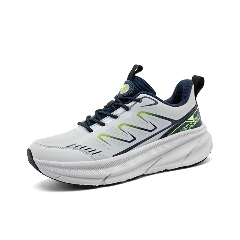 OUWENHEIMANBA Running Shoes Unisex Low Top Black/Neon Orange/White/Gray/Green/Gold-29