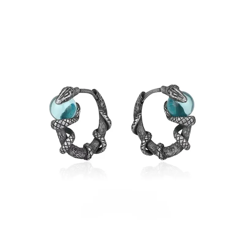 KING OF BLING Alloy Earrings Unisex-5