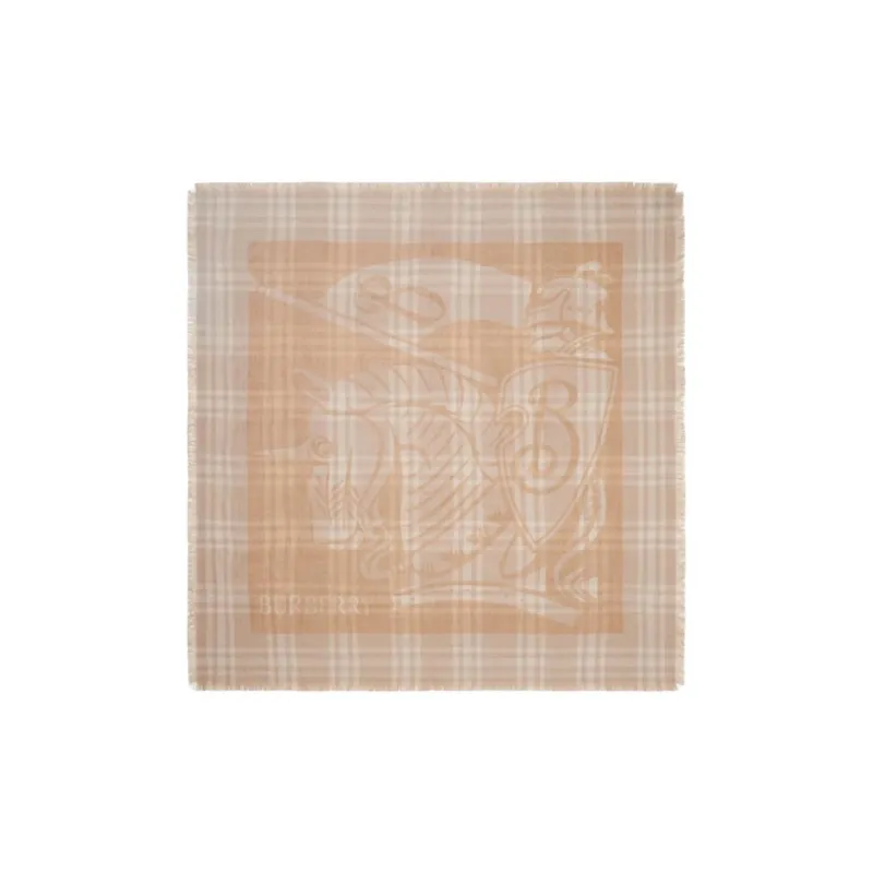 Burberry Ekd Check Scarf-0