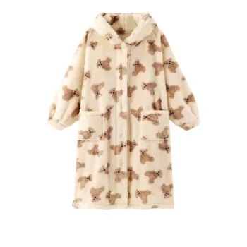 MIIOW Pajama Robe Women's Image Color
