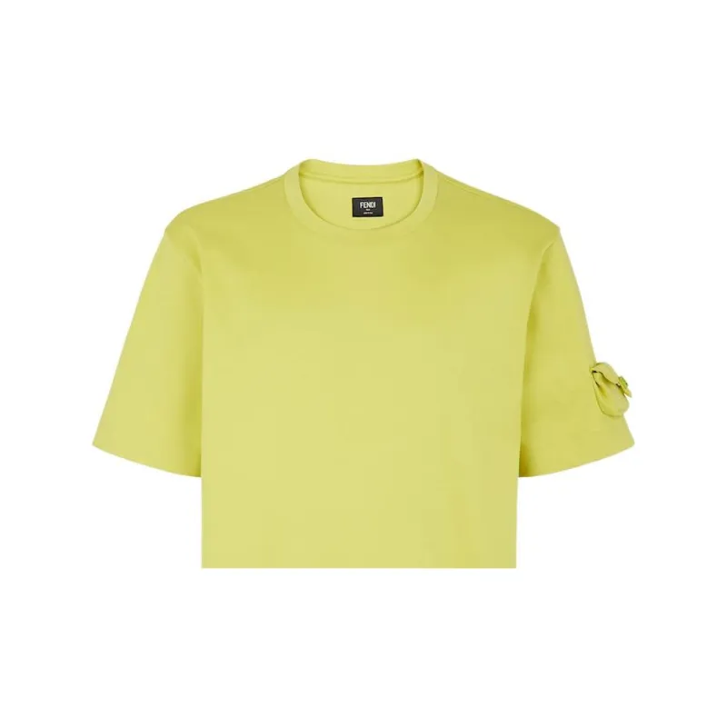 FENDI FW22 T Shirt Men's Sprout Green-2