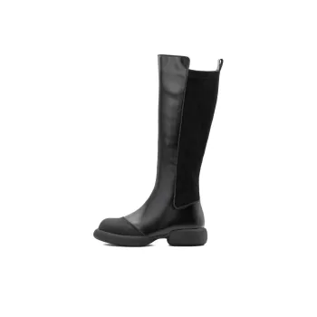 Little Sue Knee high Boots Women's Black/Concrete Gray