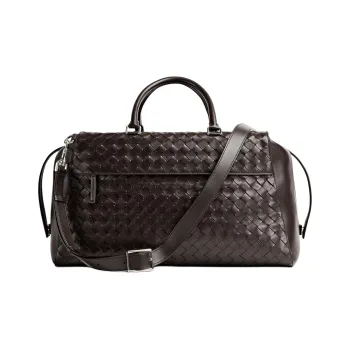 Bottega Veneta Intrecciato Zipped Tote Bag