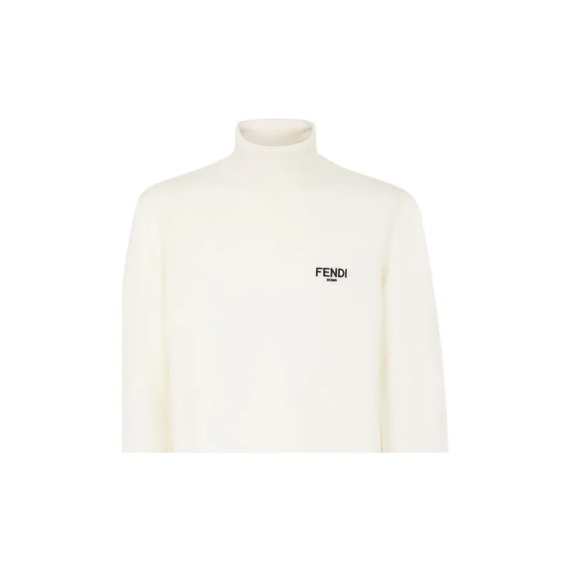 FENDI Sweaters Men White-3