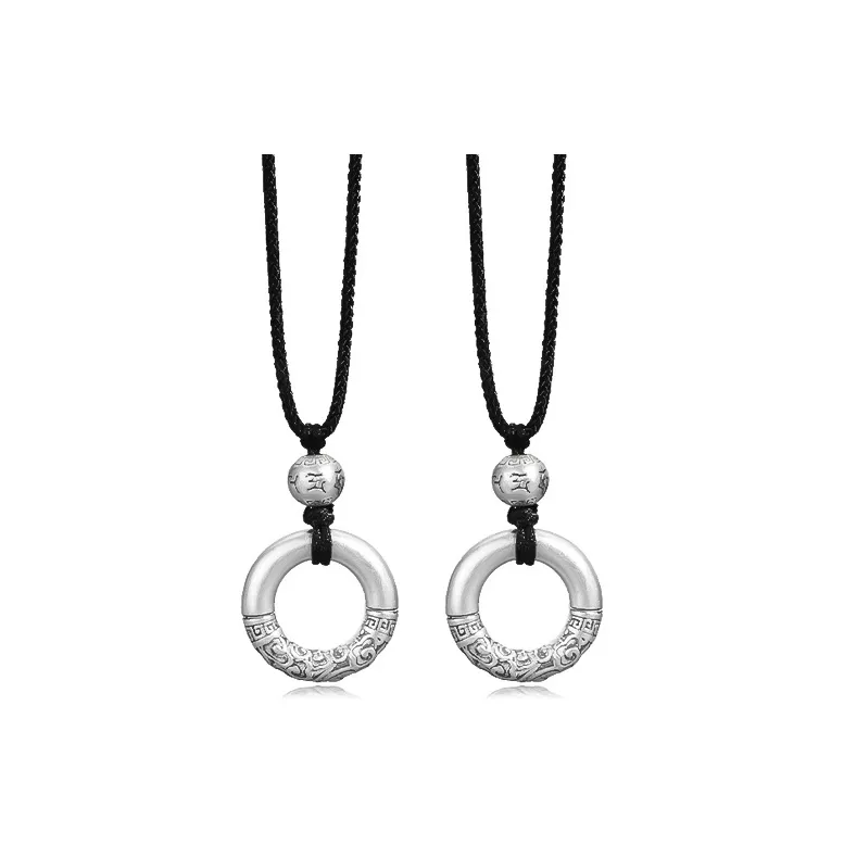 KING TAI SANG 999 Fine Silver Necklaces Unisex-4