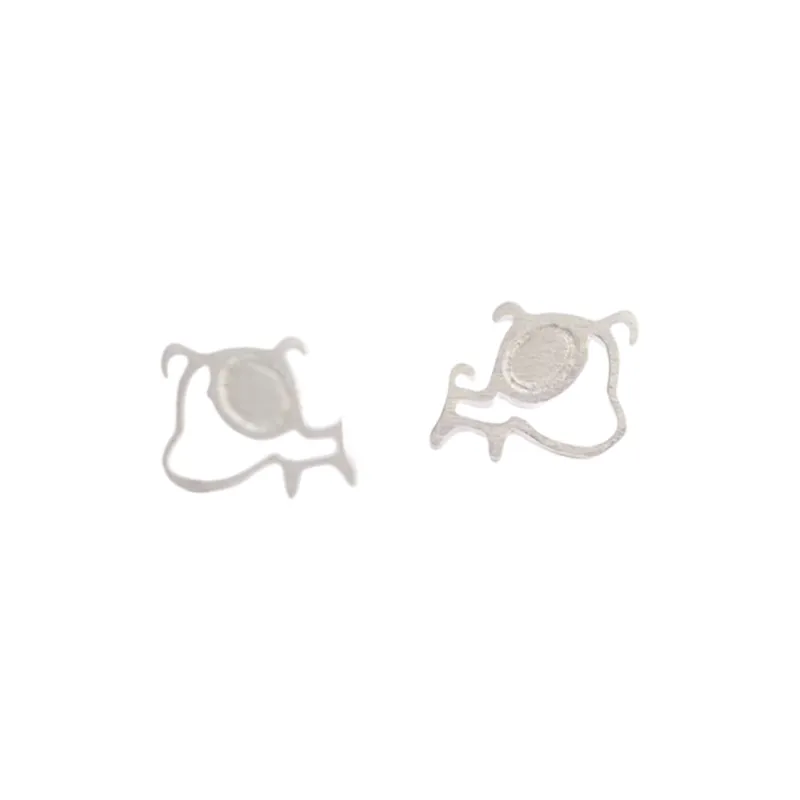 JOLLY SEASONS S925 Silver Stud Earrings Women's-0