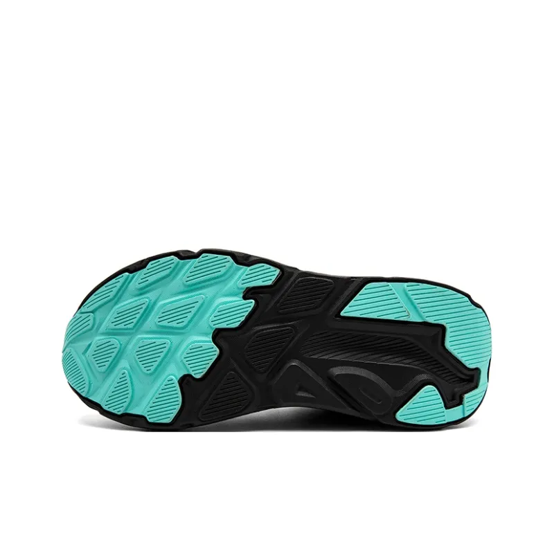OUWENHEIMANBA Running Shoes Unisex Low Top Black/Neon Orange/White/Gray/Green/Gold-4