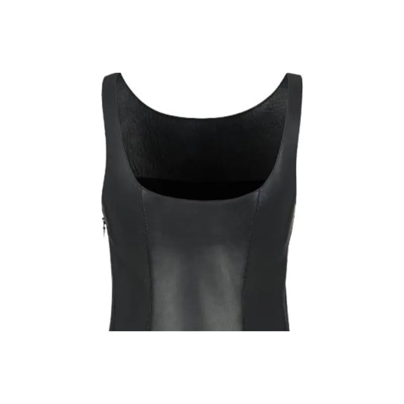 FENDI SS23 Sleeveless Dress Women's Black-2