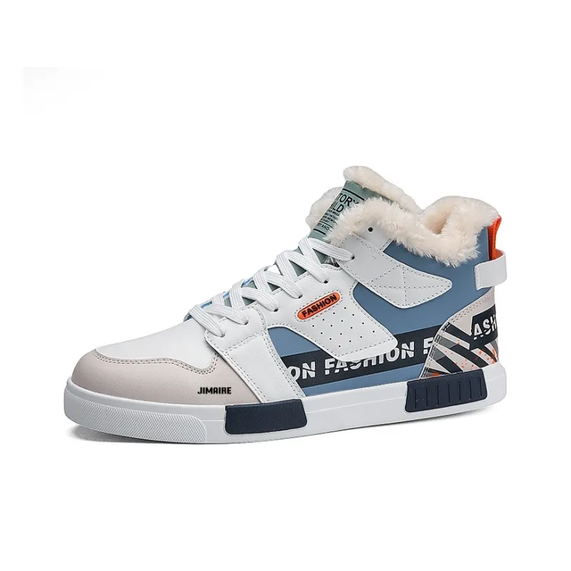 King Jinmai Warm Mid Top Skateboard Shoes Men's-6