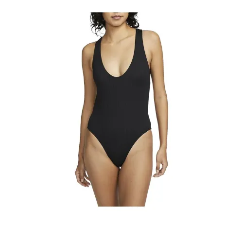 Nike One-Piece Swimsuits Women's Black