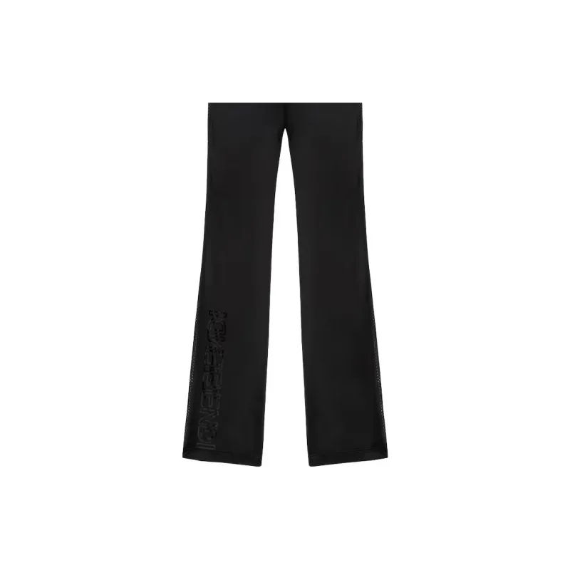 FENDI Logo Mirror Printed Straight Leg Pants-3