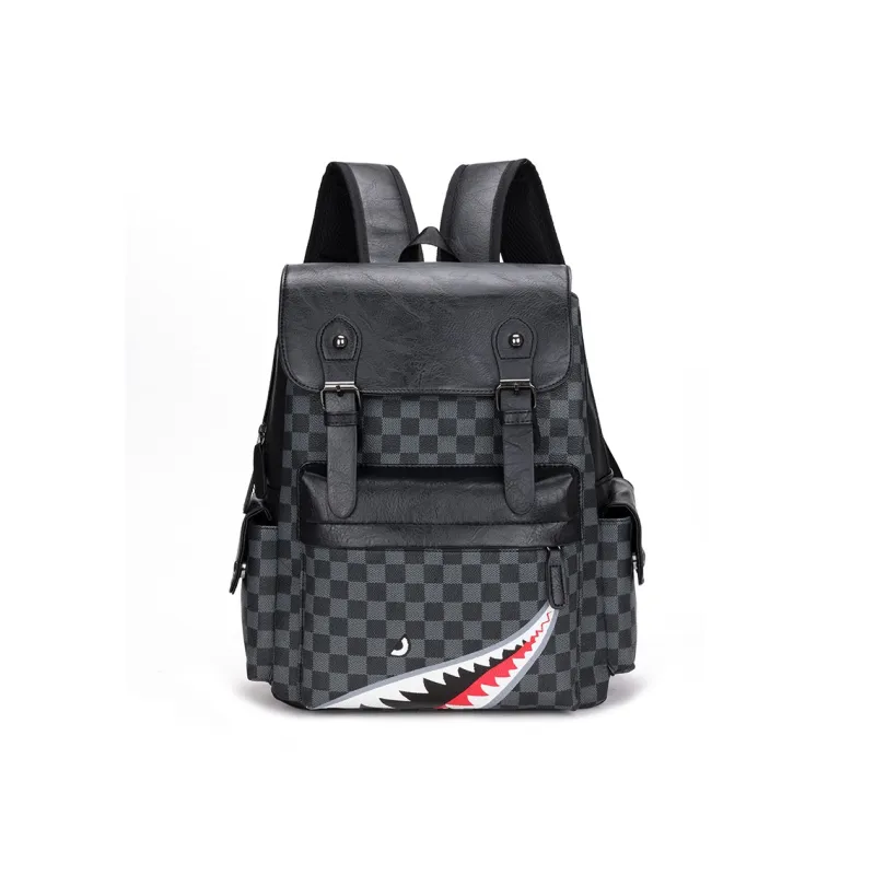 Techson PU Backpack Regular Unisex Multicolor-3