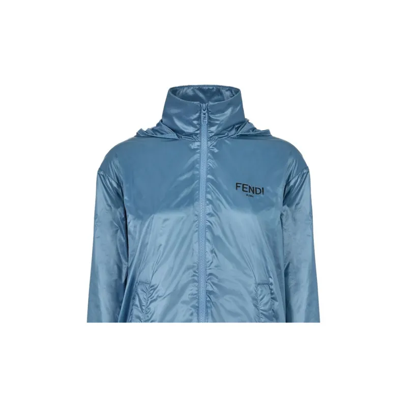 FENDI Jackets Women's Blue-4