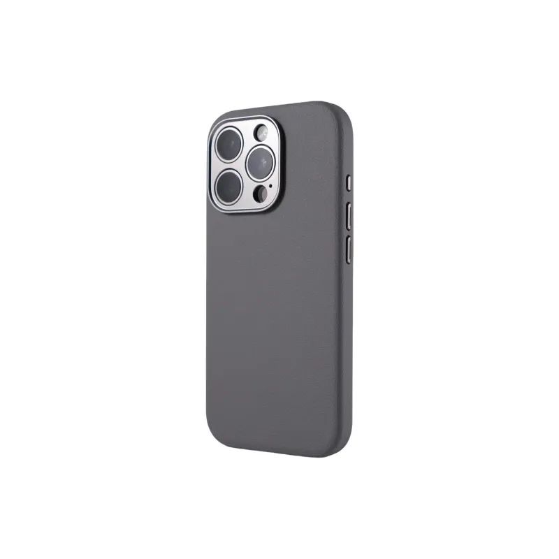DEPA Vegan Leather Material Fully Enclosed Solid Color Magnetic Phone Cases Compatible With Apple 16 Collection-2