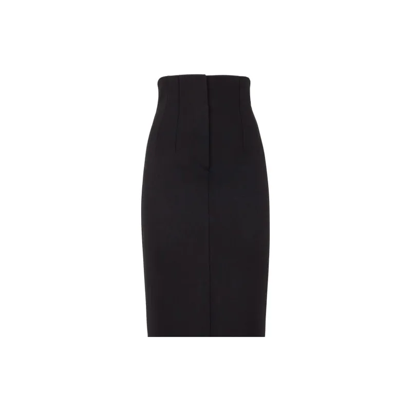 FENDI Casual Long Skirts Women's Black-2