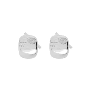 Ferragamo Logo Engraved Earrings