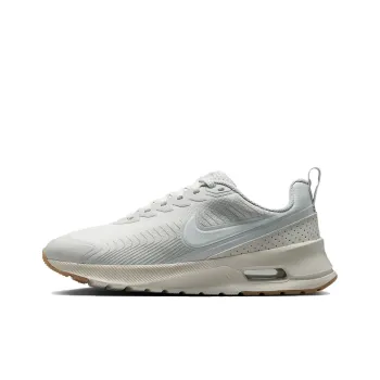 Nike Air Max Nuaxis Anti Slip Wear Resistant Low Top Running Shoes Women's Gray Brown