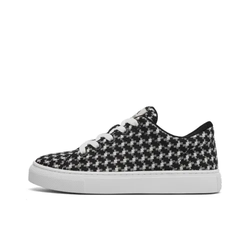 Oak Elephant Coverage Low Top Canvas Shoes Men's Black